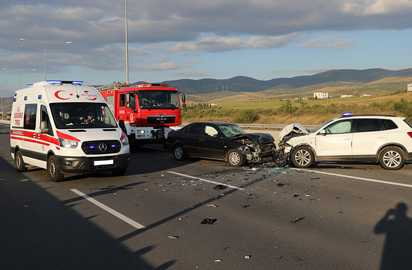 Trafik Kazası Anında İlk Yapılacaklar